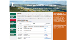 Desktop Screenshot of manchester-ramblers.org.uk